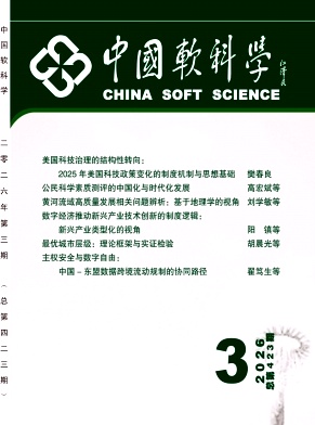 中国软科学封面